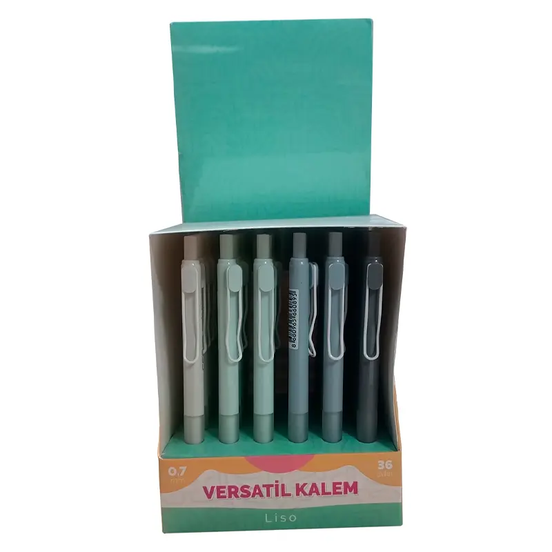 Ceo Plus Liso Soft Renkler Versatil Kalem 0.7mm x 36 Lı Stand