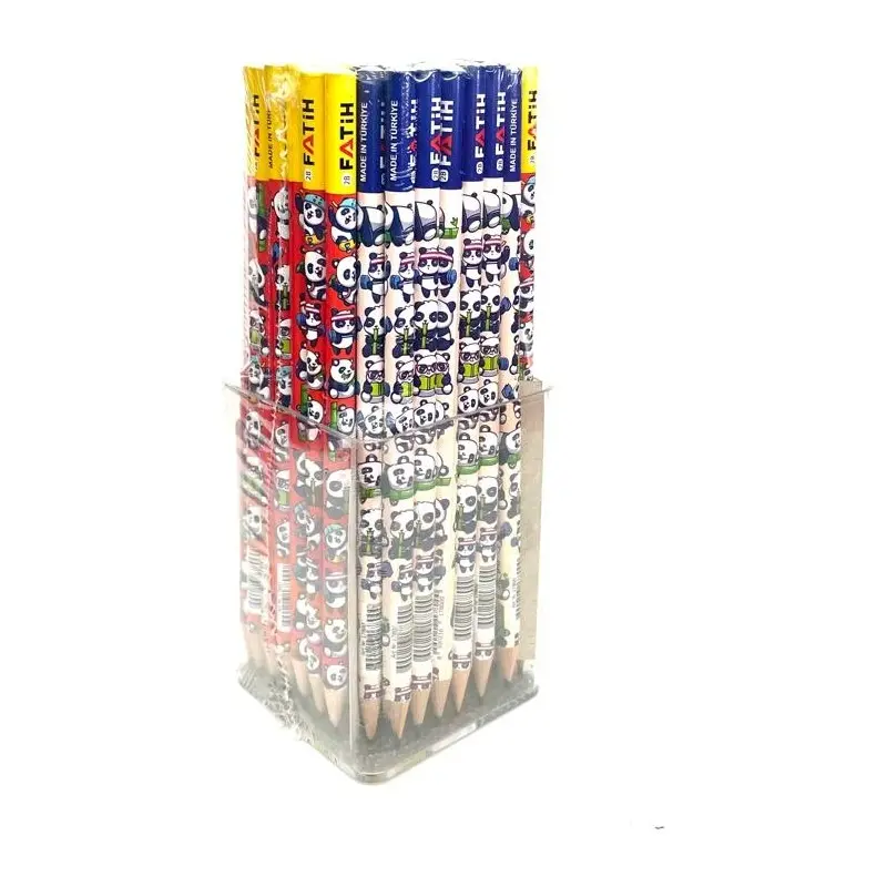 Fatih 17800 Panda Kids Kurşun Kalem 2B x 72 Li Paket
