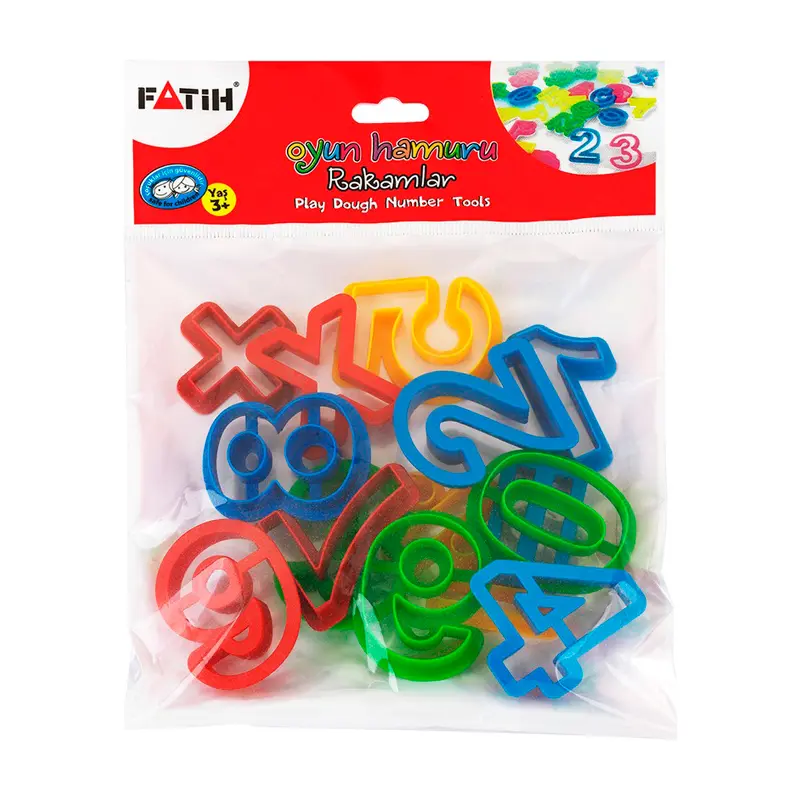 Fatih 50710 Oyun Hamuru Kalıbı Rakamlar