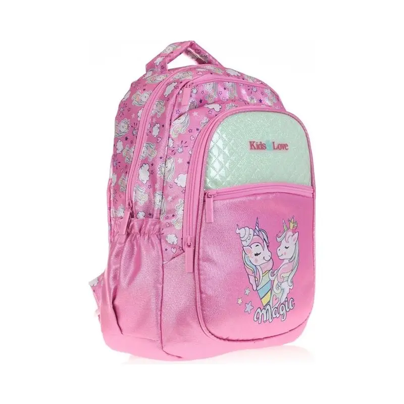 Kaukko L5100 Kids & Love Sırt Çantası Kapitone Unicorn