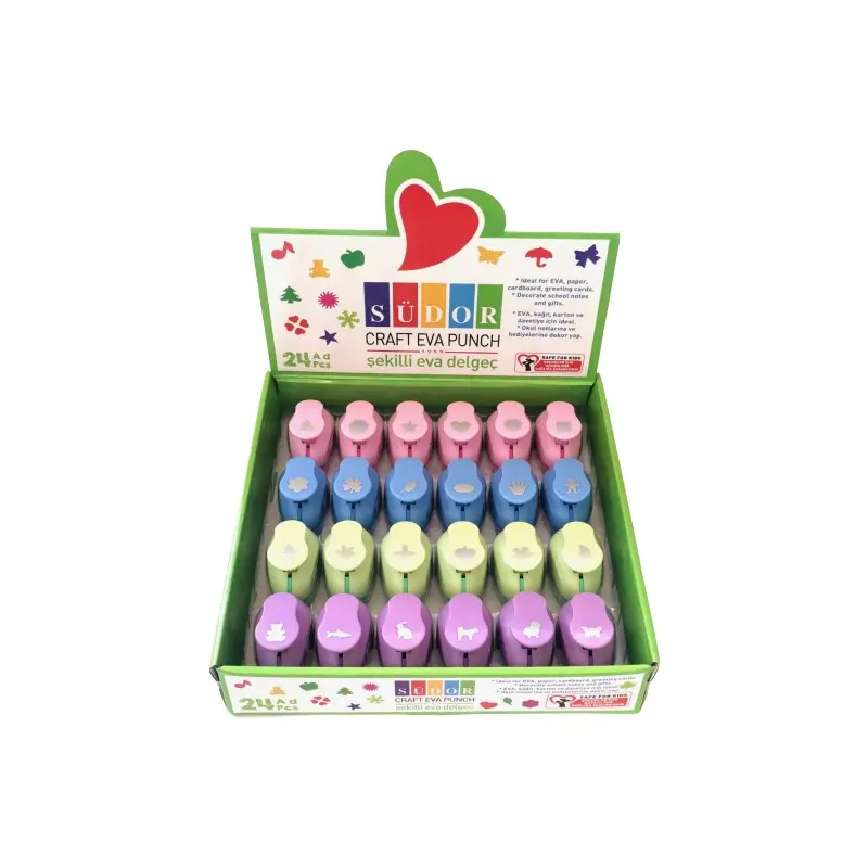 Südor Şekilli Delgeç Orta Boy x 24 Lü Paket