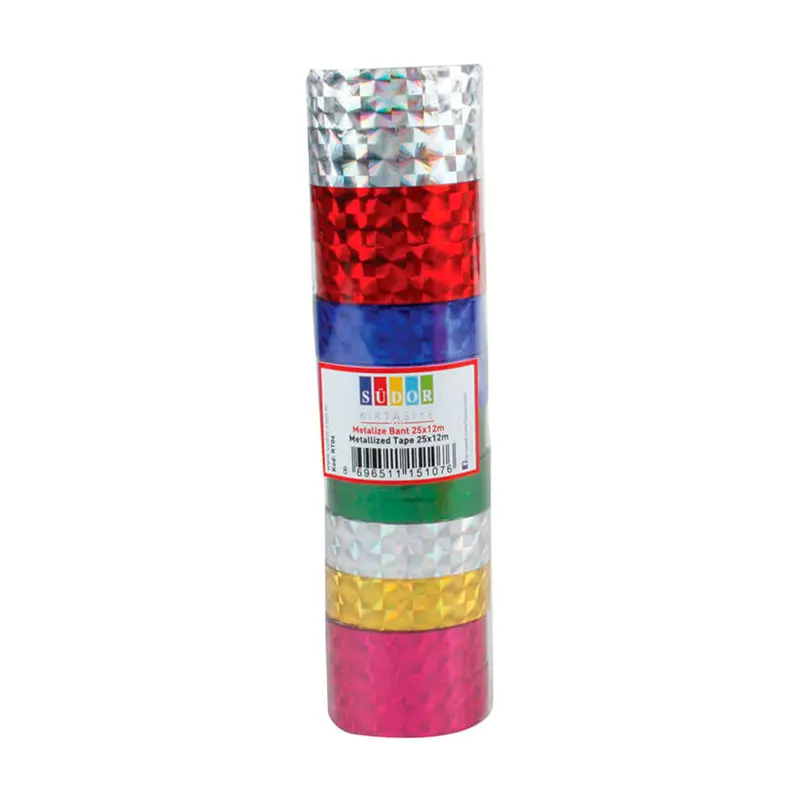 Südor RT04 Metalize Bant 25mm x 12 Metre x 72 Li Kutu