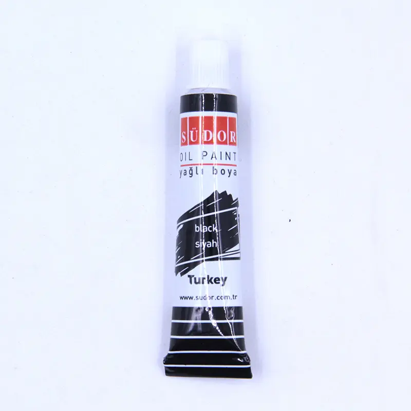 Südor Yağlı Boya Tüp 8.5 ML Siyah x 12 Li Kutu