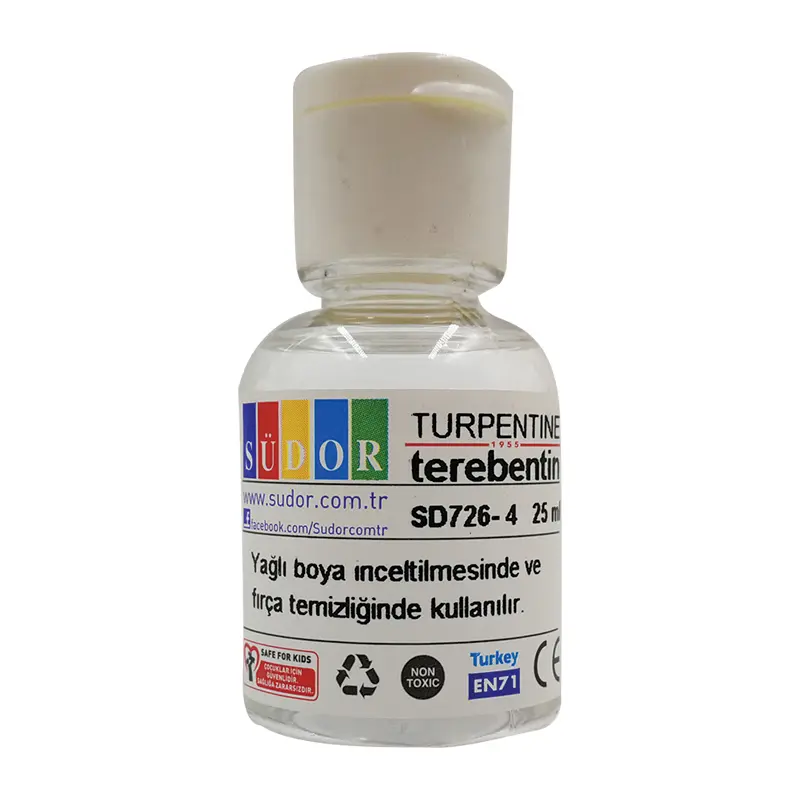 Südor SD726 Kokusuz Terebentin Şişe 25 ML x 10 Lu Kutu