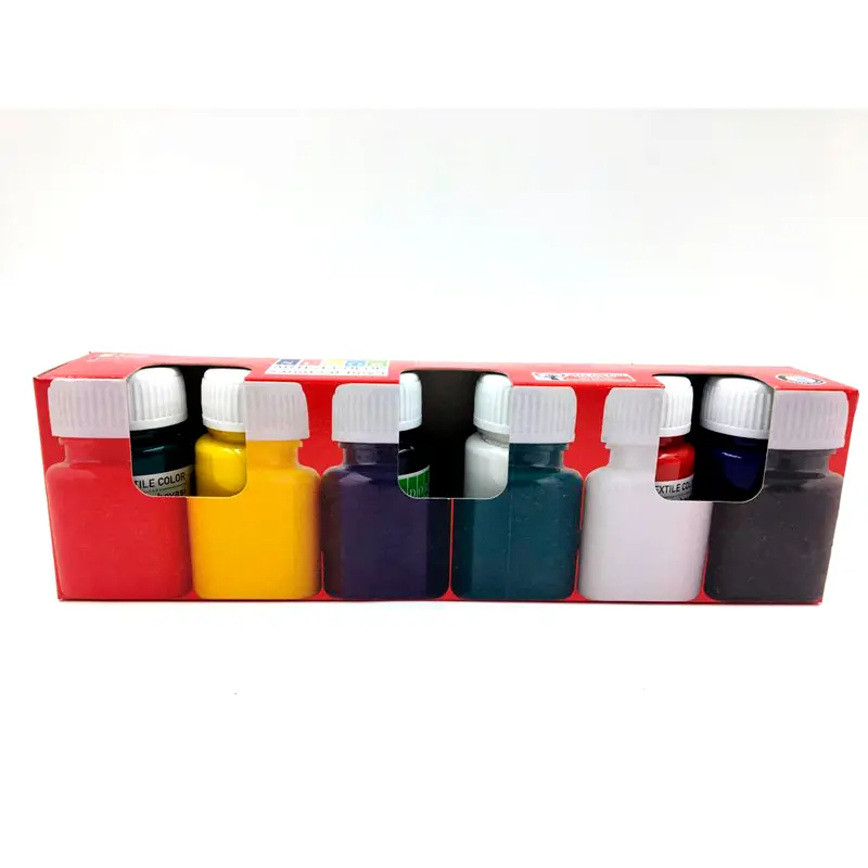 Südor SD946 Kumaş Boyası Şişe 25 ML x 6 Renk