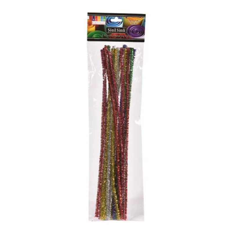 Südor Metalik Şönil 30 Cm. 20 Li Poşet x 12 Li Paket