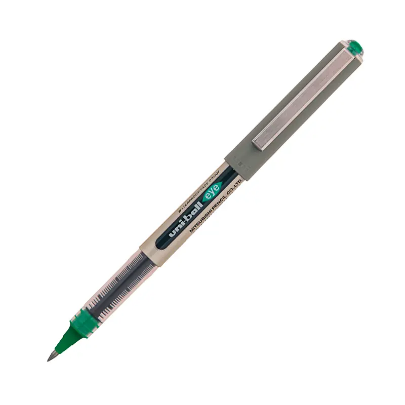 Uniball UB-157 Eye Fine Roller Kalem 0.7mm Yeşil x 12 Li Kutu