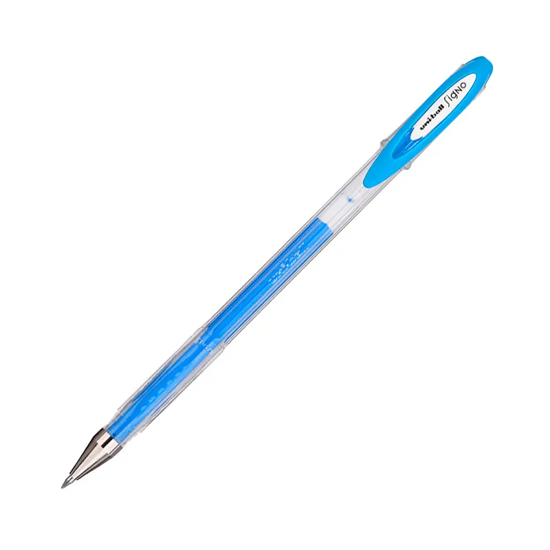 Uniball UM-120AC Signo Angelic Colour Jel Roller Kalem 0.7mm Mavi x 12 Li Kutu