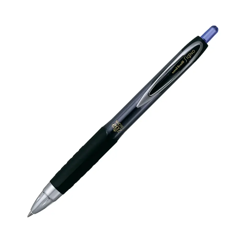 Uni-Ball Signo 207 Micro Mekanik Jel Roller Kalem 0.5mm Mavi x 12 Li Kutu
